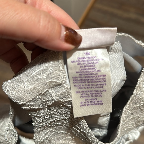 Silver dress - Picture 7 of 7